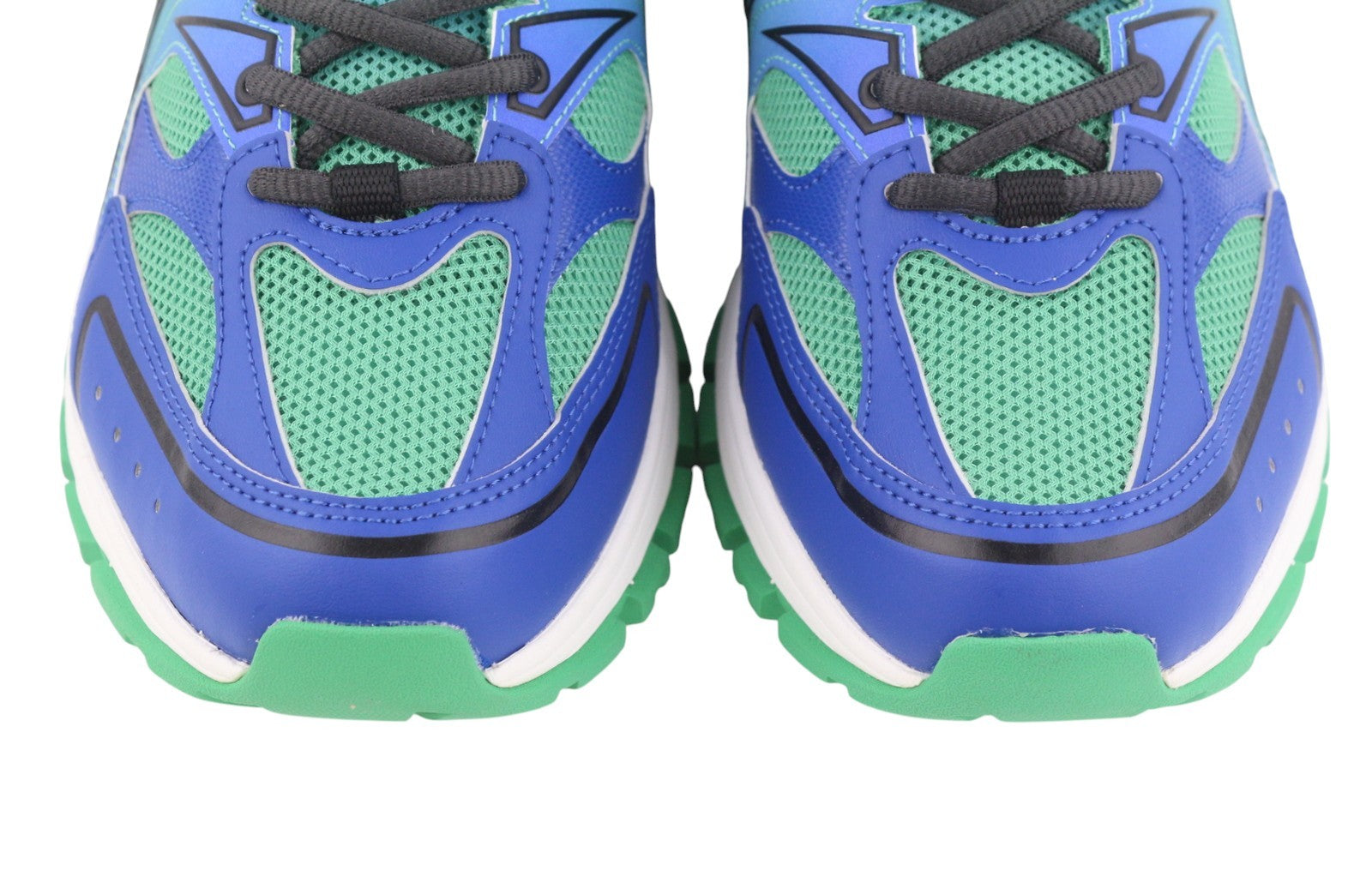 DIESEL S-Serendipity Pro-X1 Men Sneakers EU43 Blue & Green Panelled Low RRP275
