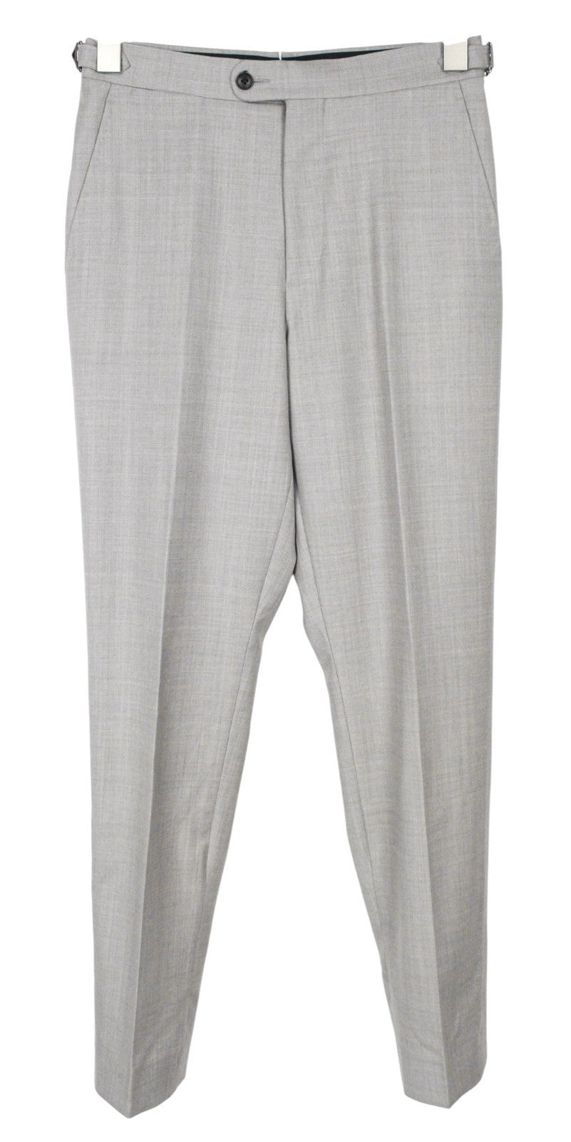 SUITSUPPLY La Spalla Men Suit UK30R Light Brown 2Pc Two-Row Slim Melange Wool