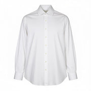 SUITSUPPLY Men Shirt 37/14 1/2 Extra Slim White Pure Egyptian Cotton Twill