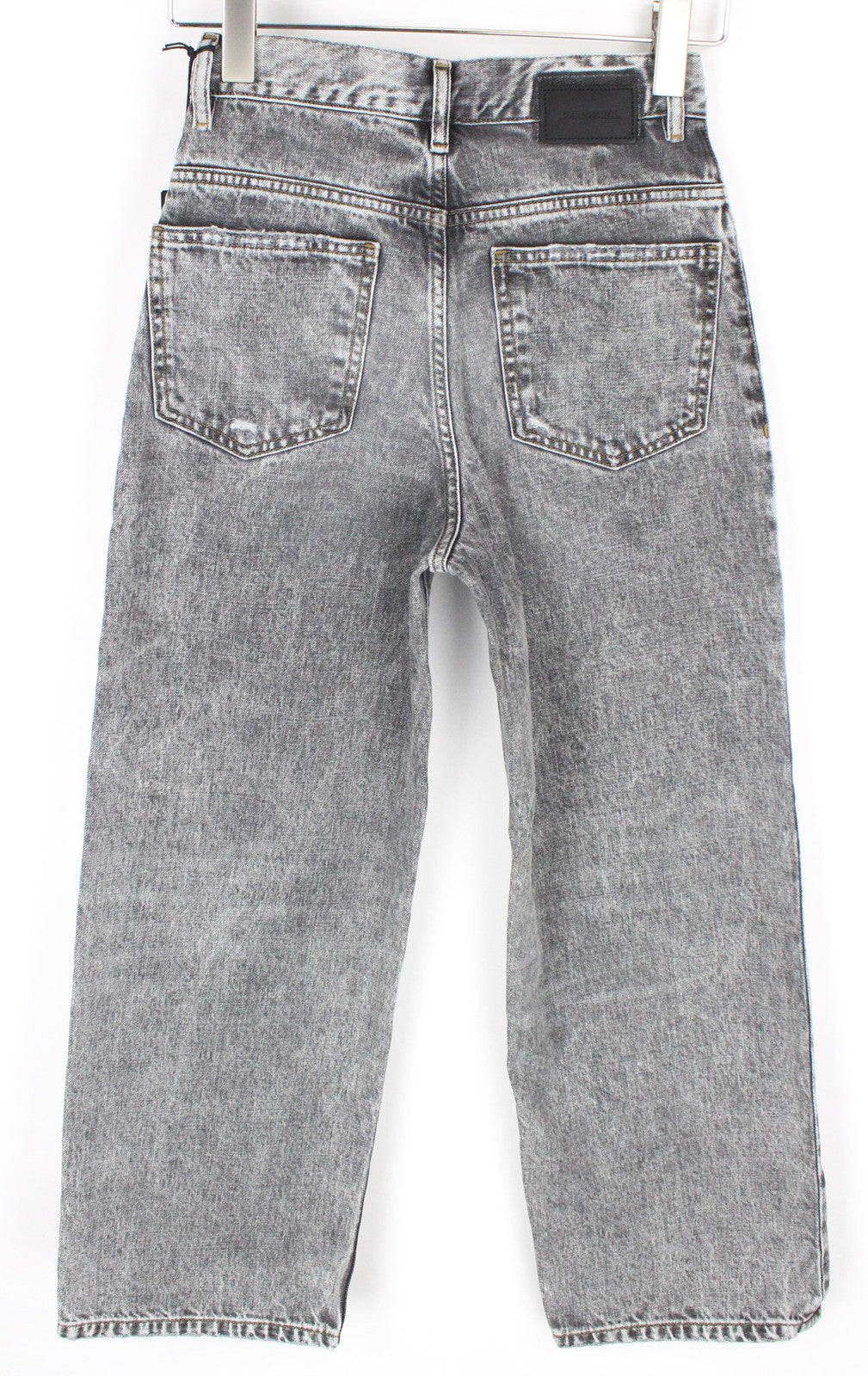 DIESEL Widee 8880X Women Jeans W23/L30 Girls Straight Fit Pure Cotton Grey