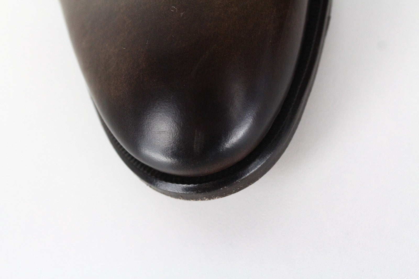 SUITSUPPLY Men Formal Shoes EU43 Brown Genuine Leather Buckled Low-Top