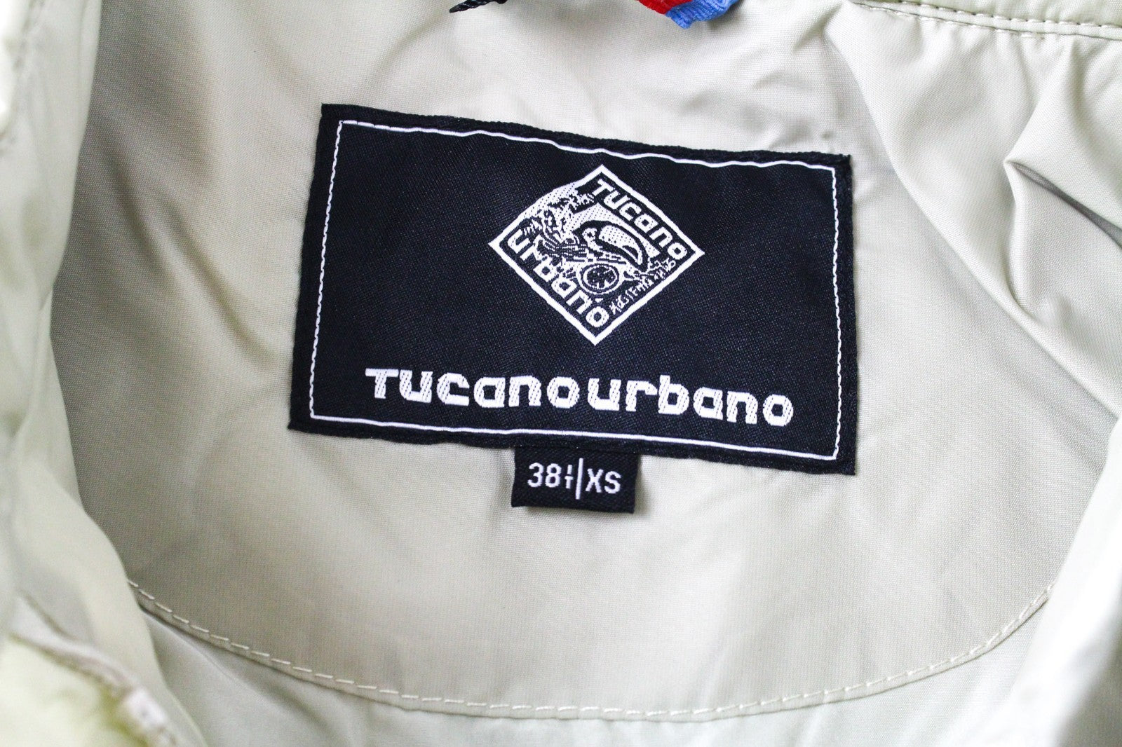 TUCANO URBANO Mercoledi Women Jacket XS Ivory Water-Repellent Windproof Moto