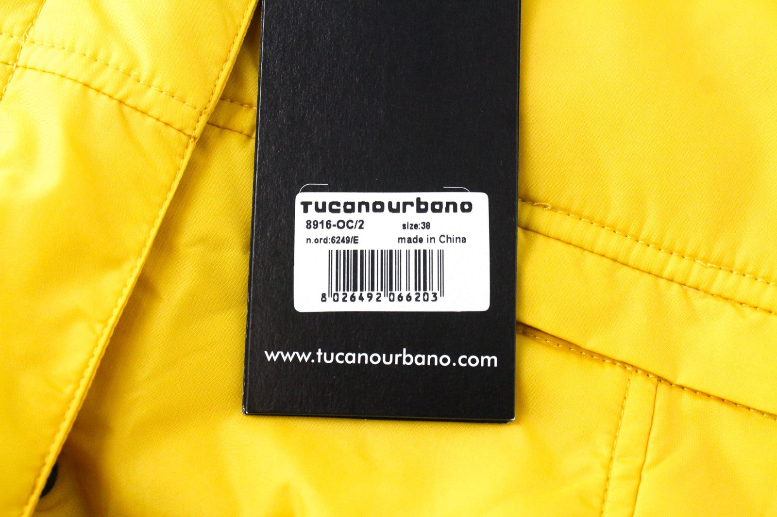 TUCANO URBANO Mercoledi Women Jacket XS Yellow Water-Repellent Breathable Moto