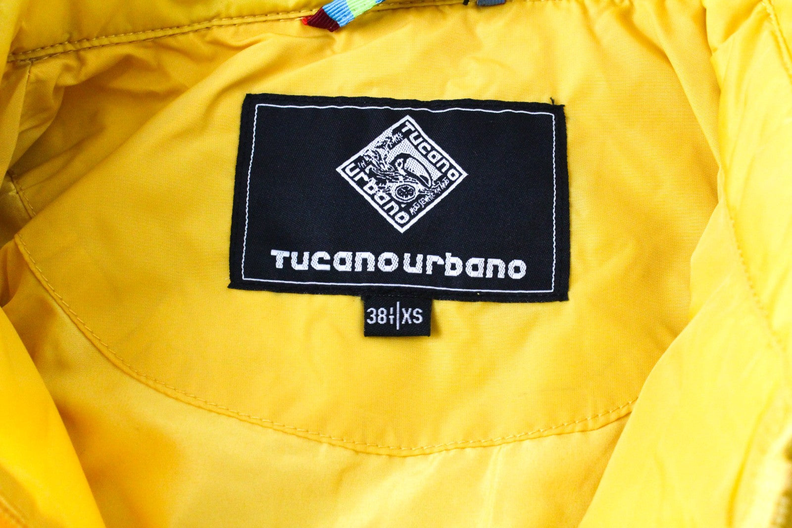 TUCANO URBANO Mercoledi Women Jacket XS Yellow Water-Repellent Breathable Moto