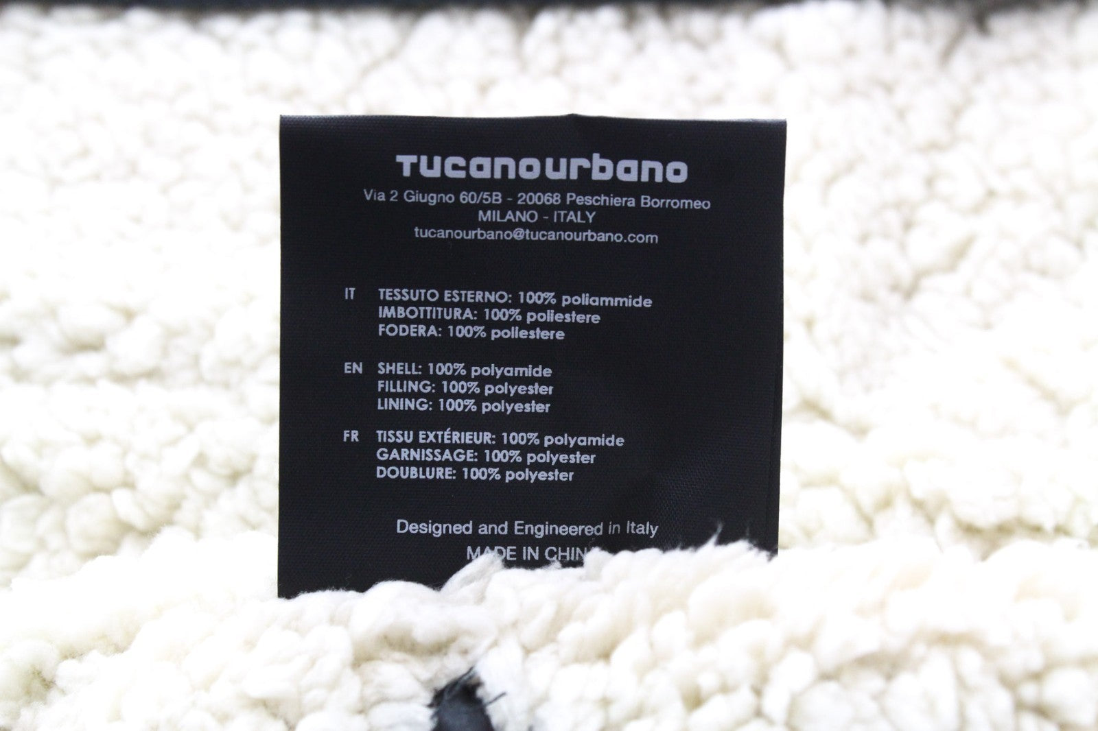 TUCANO URBANO Rudy Women Jacket XS Black Fleece Lining Water-Repellent Moto