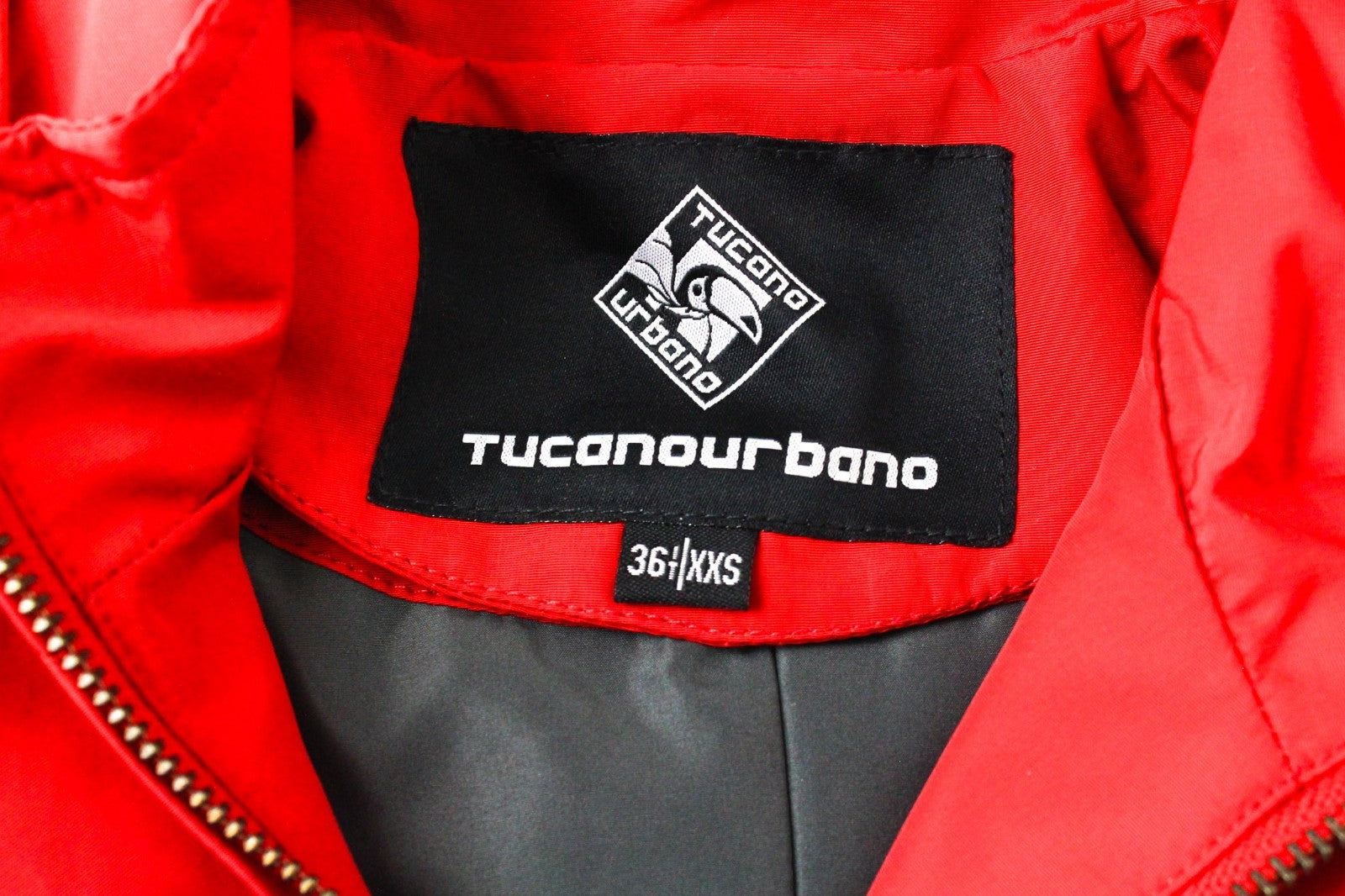 TUCANO URBANO Freccia Women Jacket 2XS Red Lined Water-Repellent Windproof