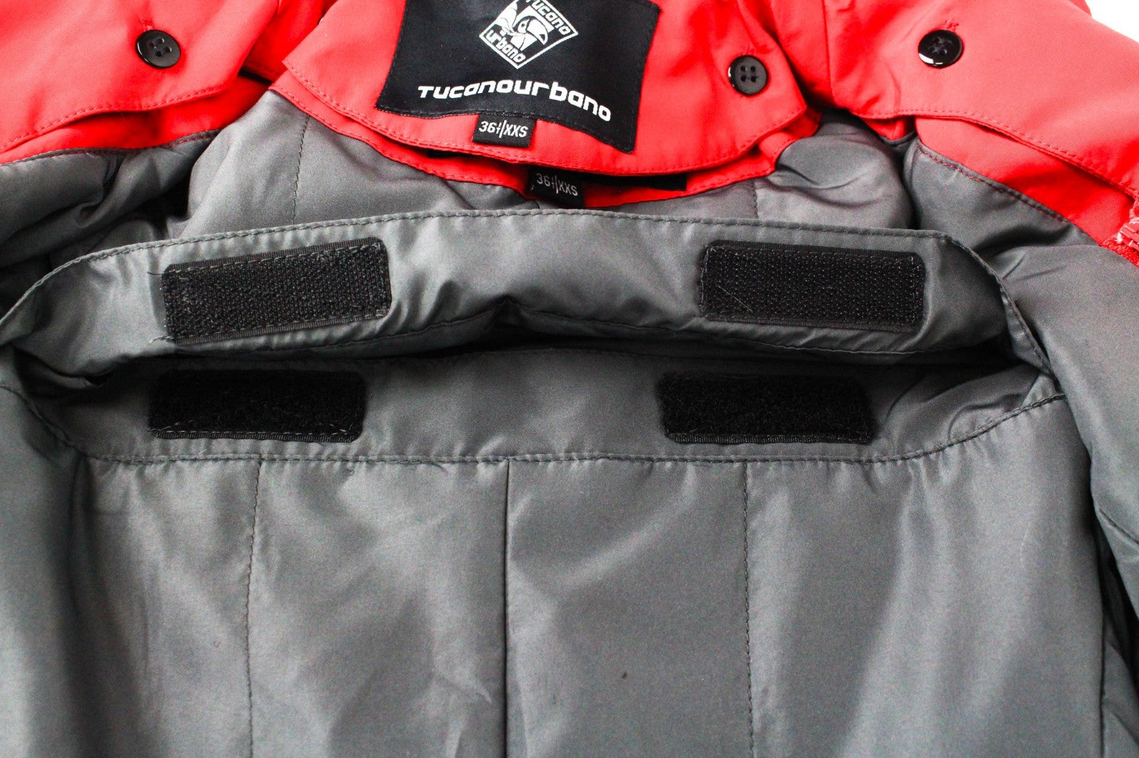 TUCANO URBANO Freccia Women Jacket 2XS Red Moto Water-Repellent Windproof