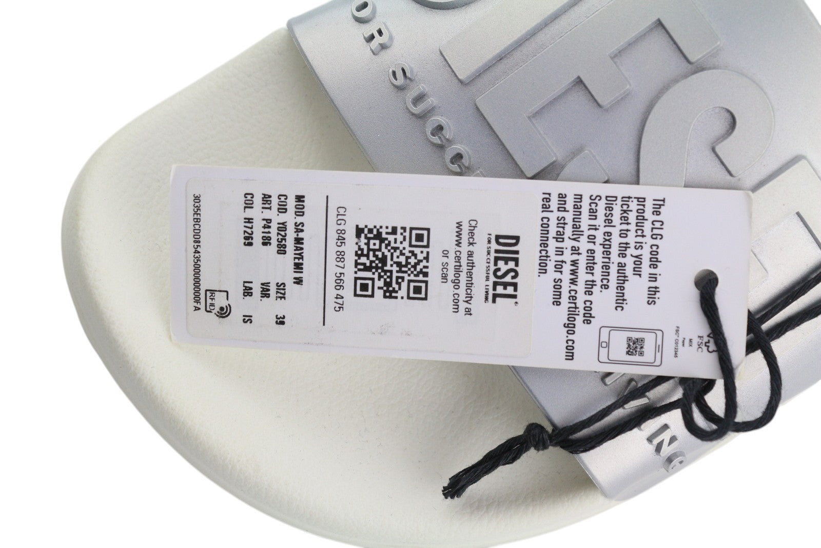 DIESEL Sa-Mayemi moteriškos basutės, 39 dydžio, lengvos paplūdimio šlepetės atviromis nosimis, rekomenduojama kaina – 80 € 