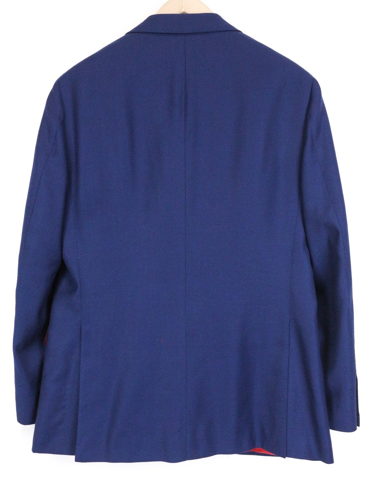 SUITSUPPLY Sienna Men's UK38S Blazer Blue Super 130's Wool Single-Breasted