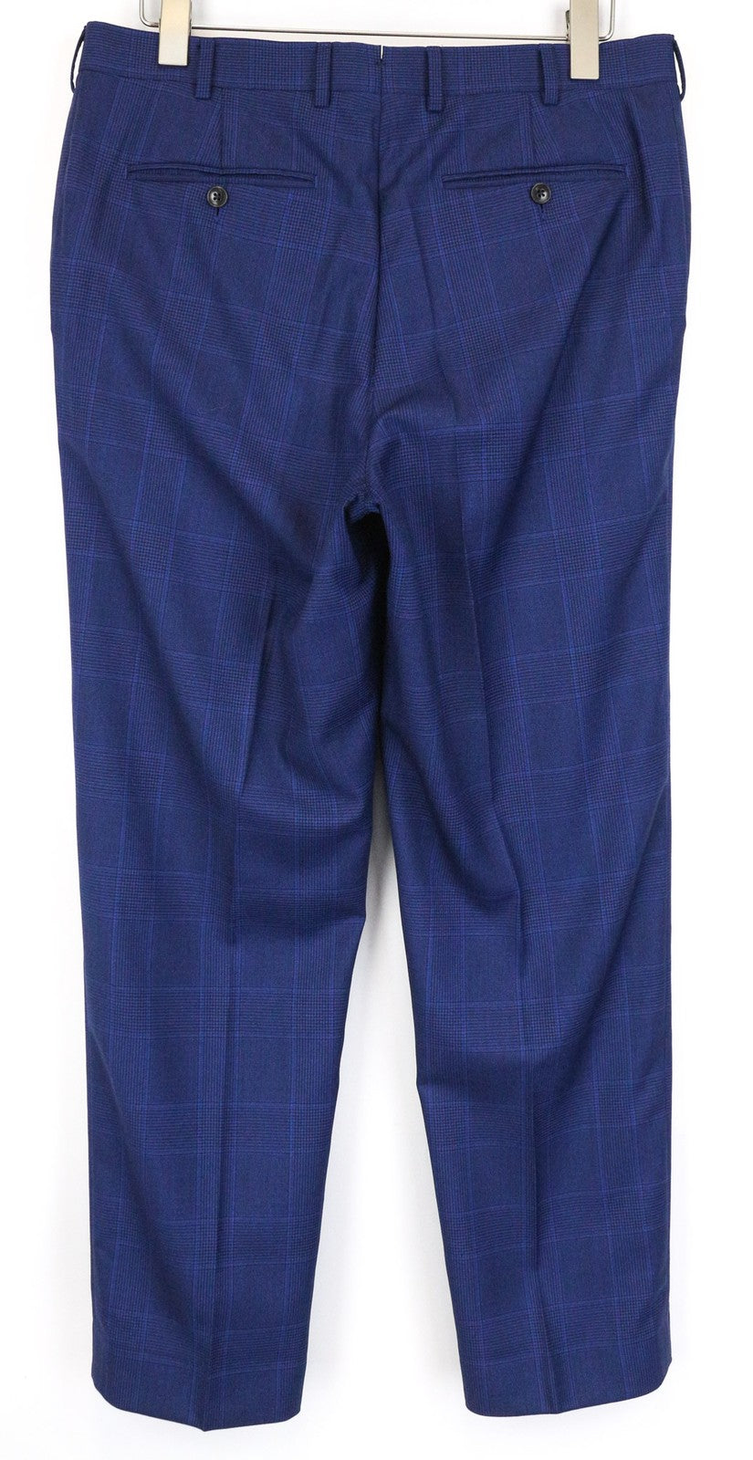 SUITSUPPLY La Spalla Men's Suit UK42R Blue Wool 2Pc Checked Classic