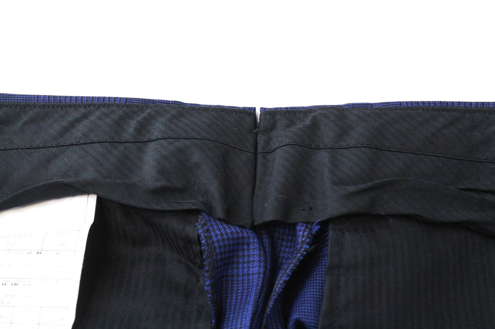 SUITSUPPLY La Spalla Men's Suit UK42R Blue Wool 2Pc Checked Classic