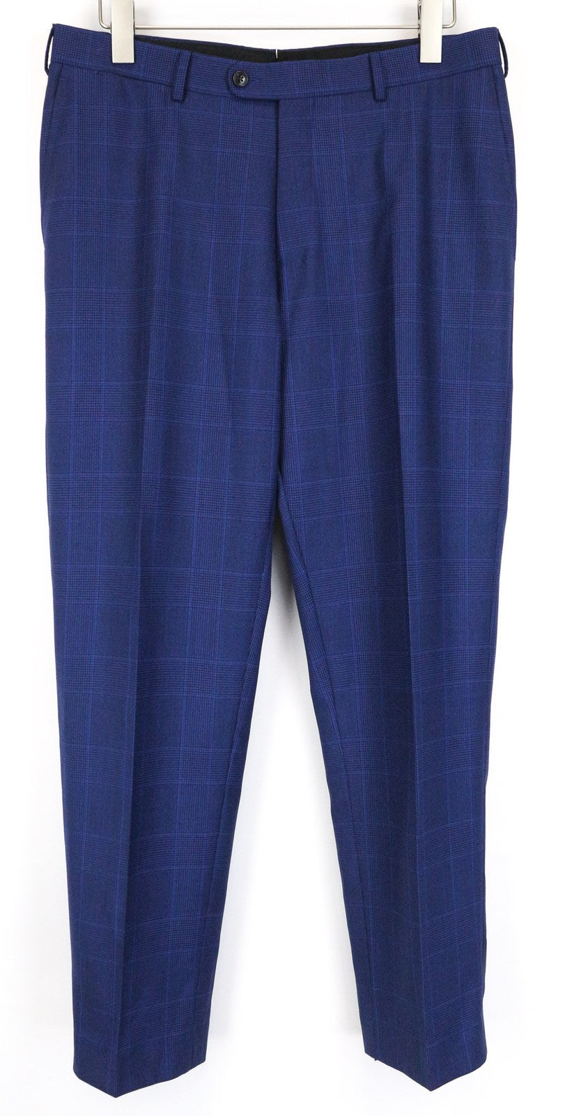 SUITSUPPLY La Spalla Men's Suit UK42R Blue Wool 2Pc Checked Classic