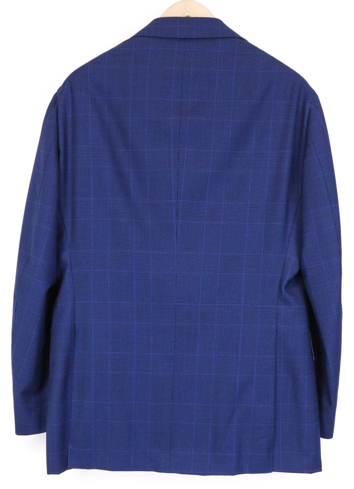 SUITSUPPLY La Spalla Men's Suit UK42R Blue Wool 2Pc Checked Classic