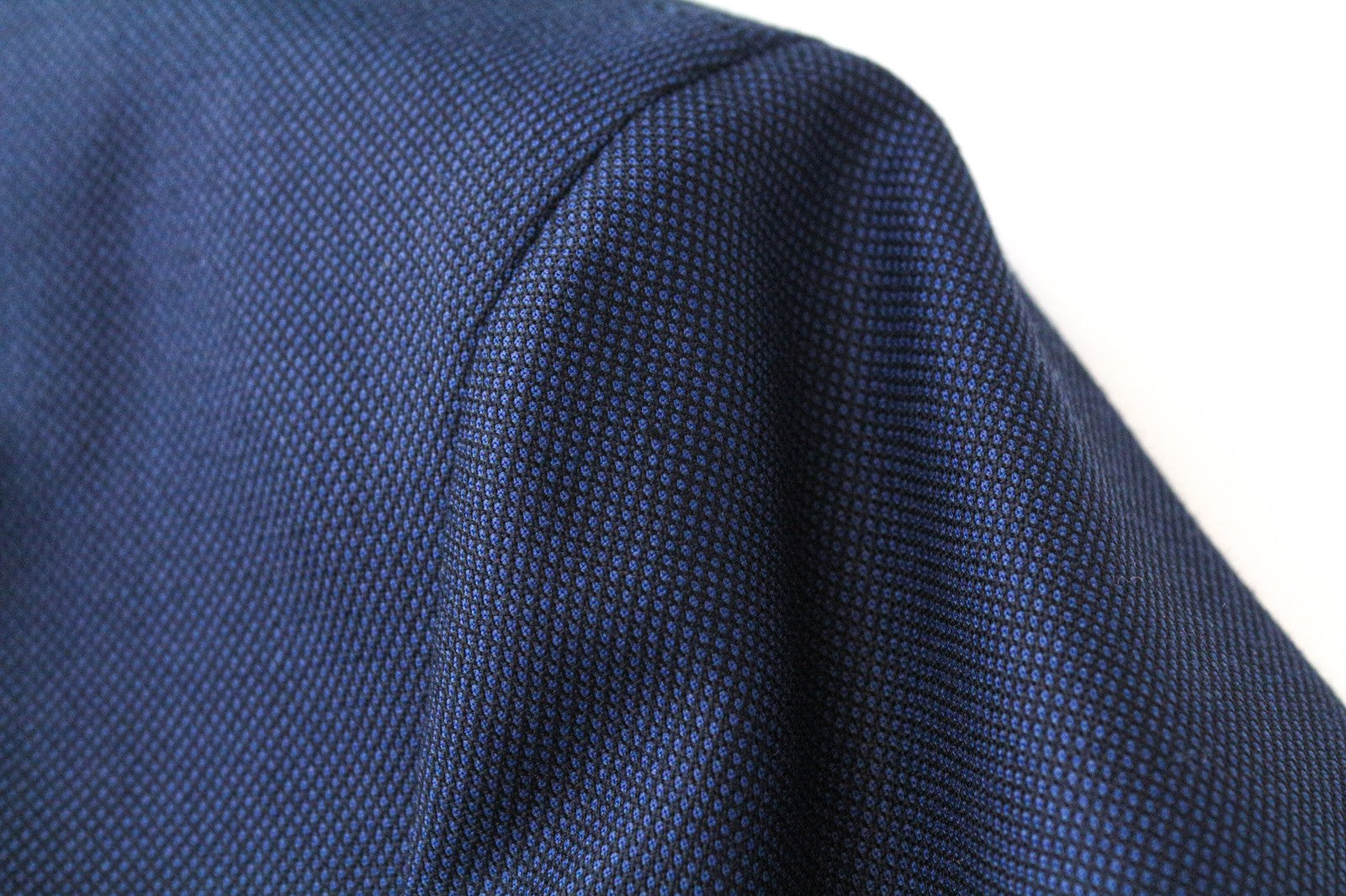 „SUITSUPPLY Sienna“ vyriškas mėlynas švarkas „Super 130's“, vilnonis, vienaeilis, UK36R 