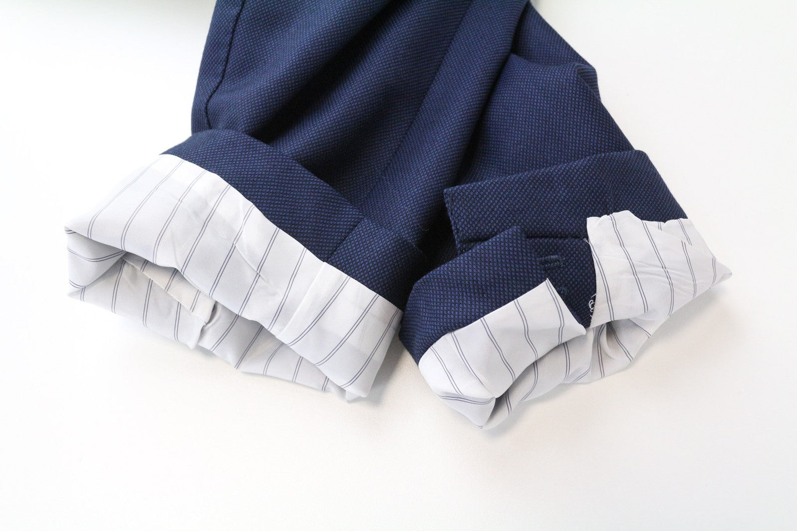 „SUITSUPPLY Sienna“ vyriškas mėlynas švarkas „Super 130's“, vilnonis, vienaeilis, UK36R 