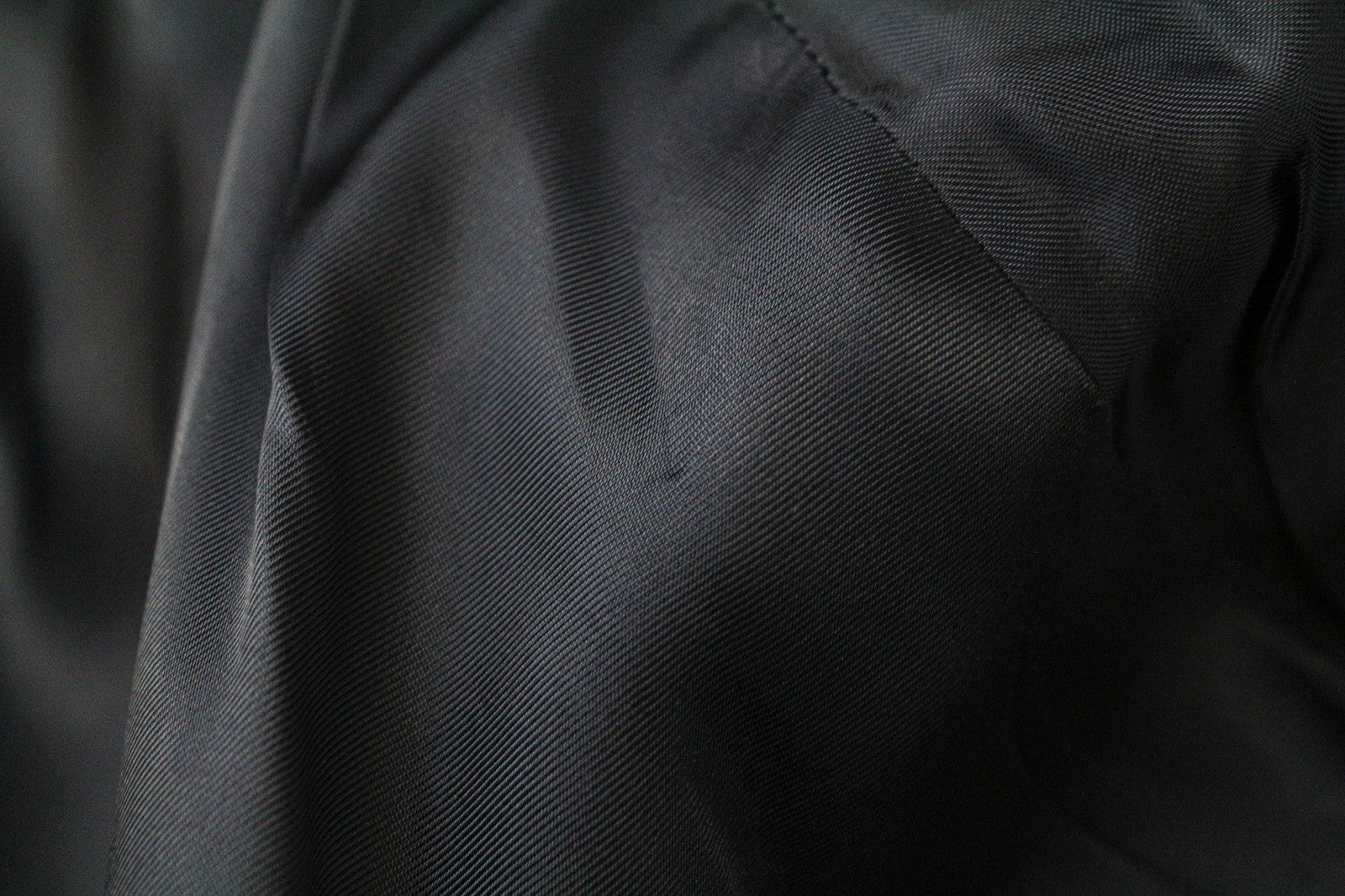 SUITSUPPLY La Spalla vyriškas tamsiai mėlynas vilnonis dryžuotas švarkas, UK36L, raštuotas 