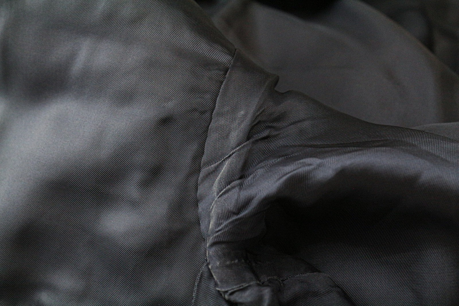 SUITSUPPLY La Spalla vyriškas tamsiai mėlynas vilnonis dryžuotas švarkas, UK36L, raštuotas 