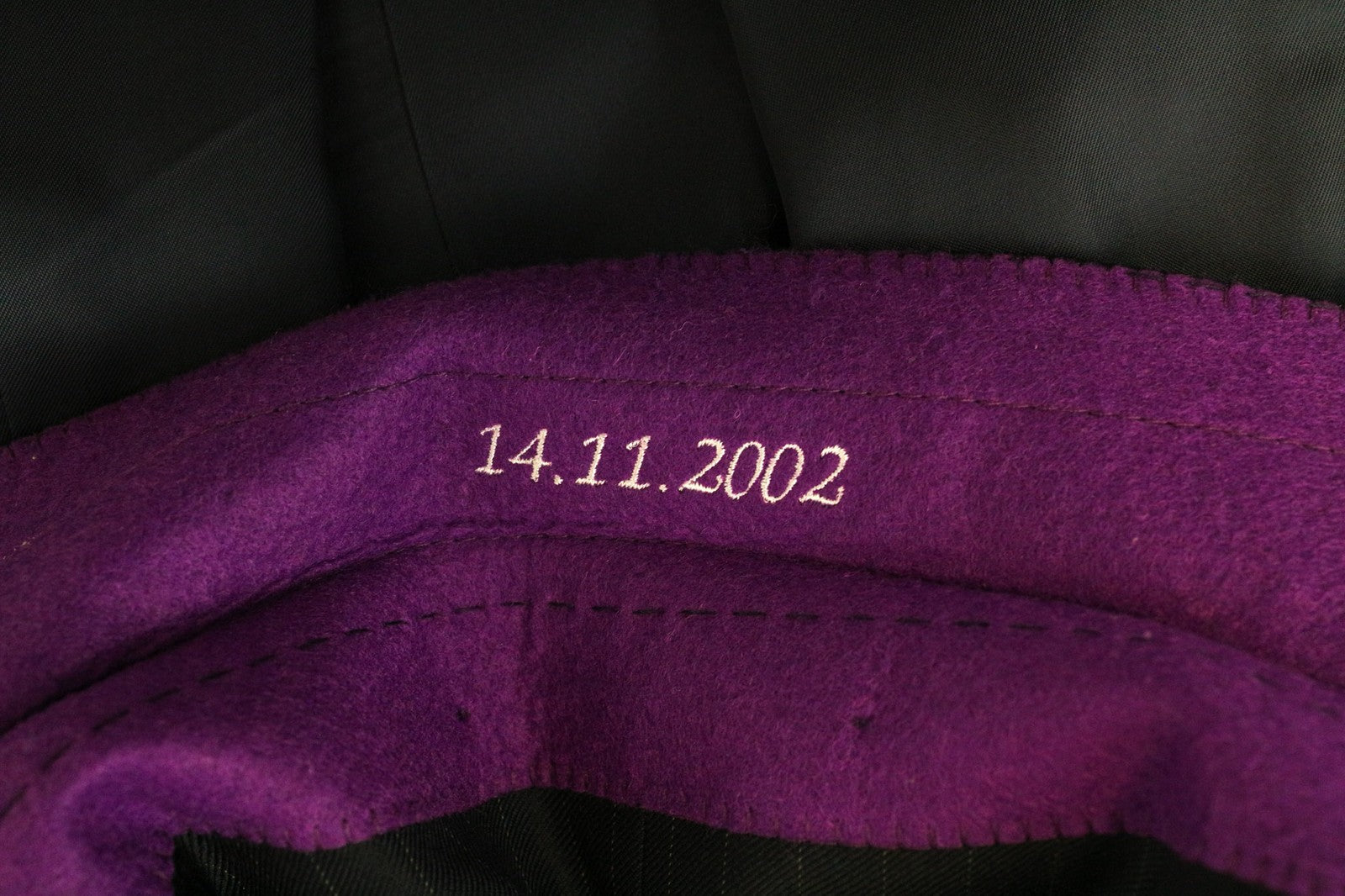 SUITSUPPLY La Spalla vyriškas tamsiai mėlynas vilnonis dryžuotas švarkas, UK36L, raštuotas 