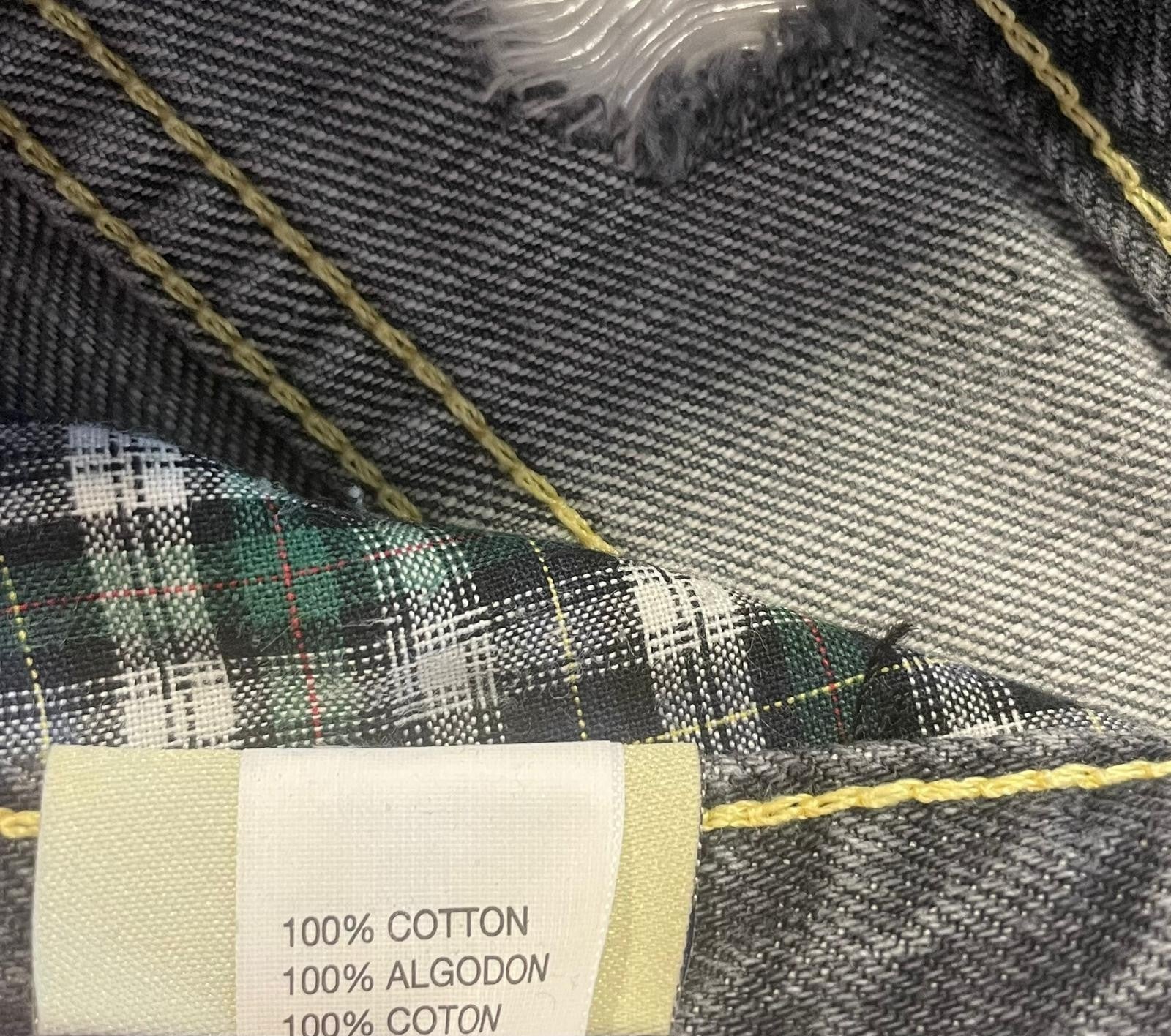 GANT Michael Bastian Men's Jeans W31/L36 Slim Cotton Blue Wash Distressed