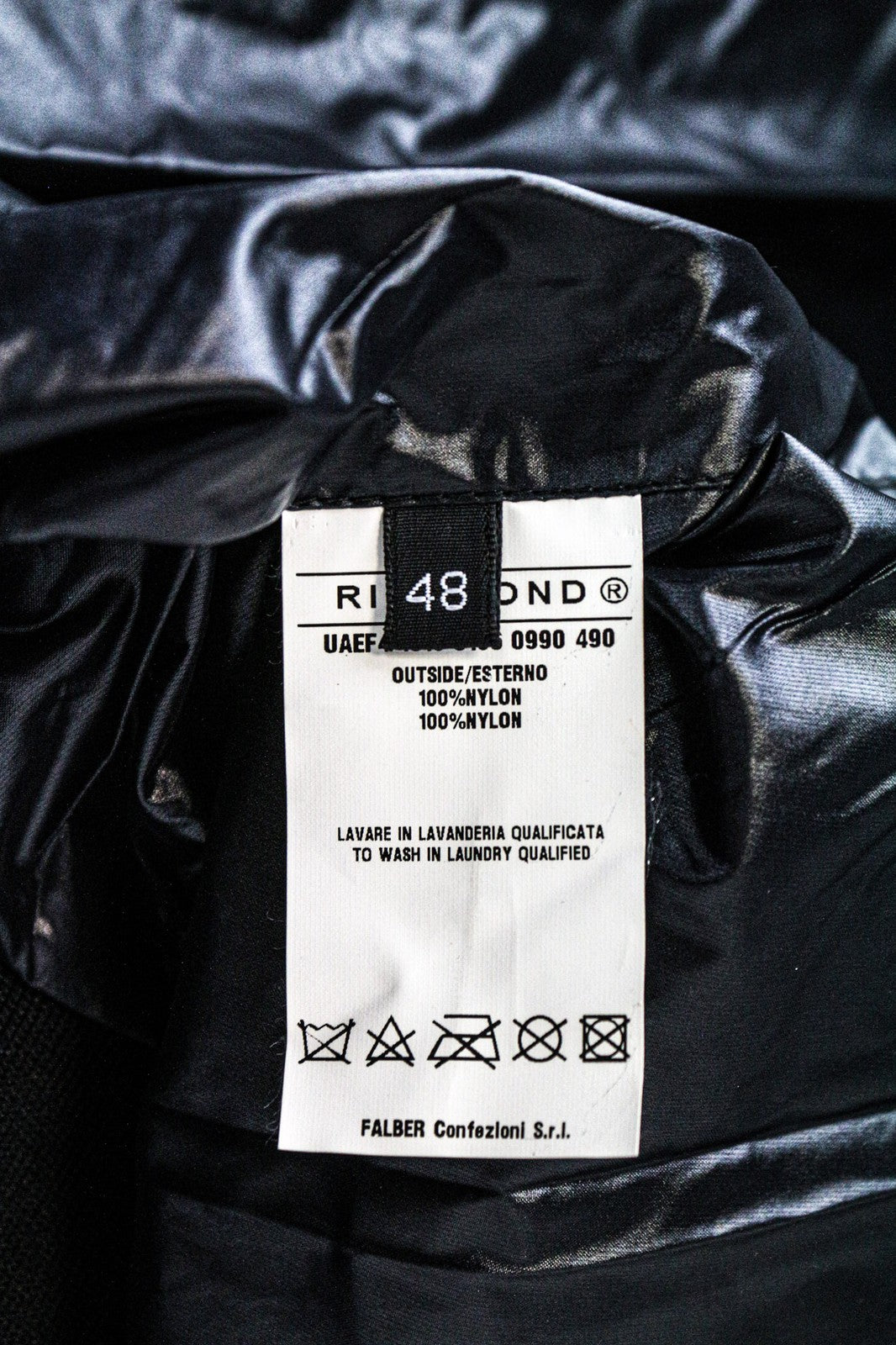 RICHMOND vyriška striukė 48 tamsiai mėlyna bomber stiliaus ilgomis rankovėmis, su keliomis kišenėmis ir užtrauktuku 