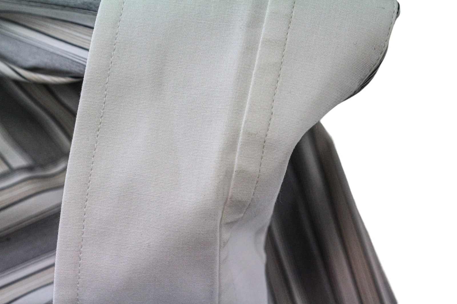 RICHMOND vyriški marškinėliai 48 pilki dryžuoti tamprūs medvilniniai ilgomis rankovėmis klasikinio stiliaus 