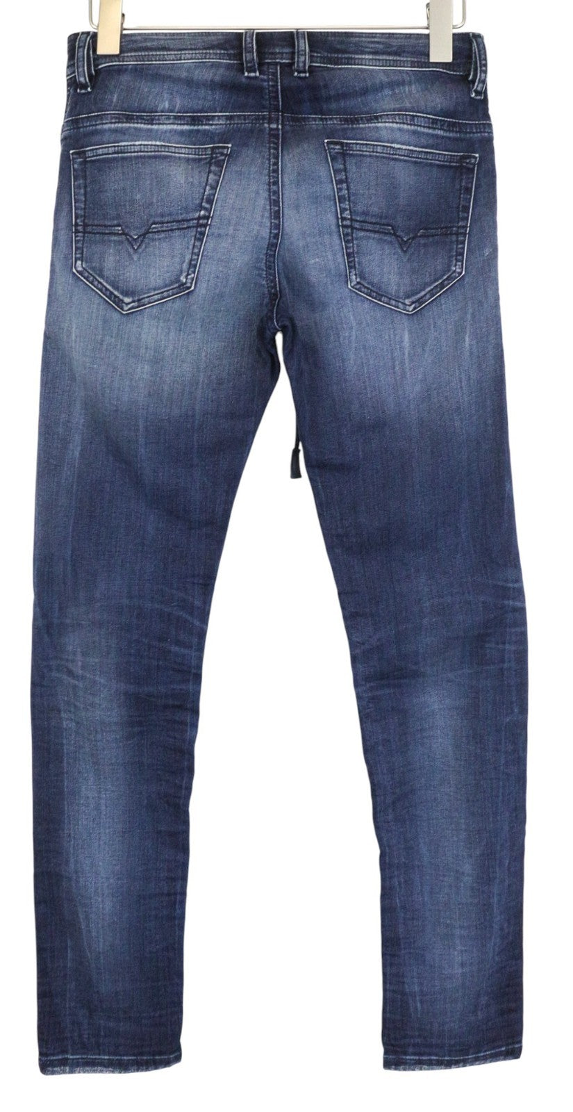 DIESEL Thommer CB-NE 069JF vyriški džinsai W28 Jogg Slim Blue Stretch Cotton 