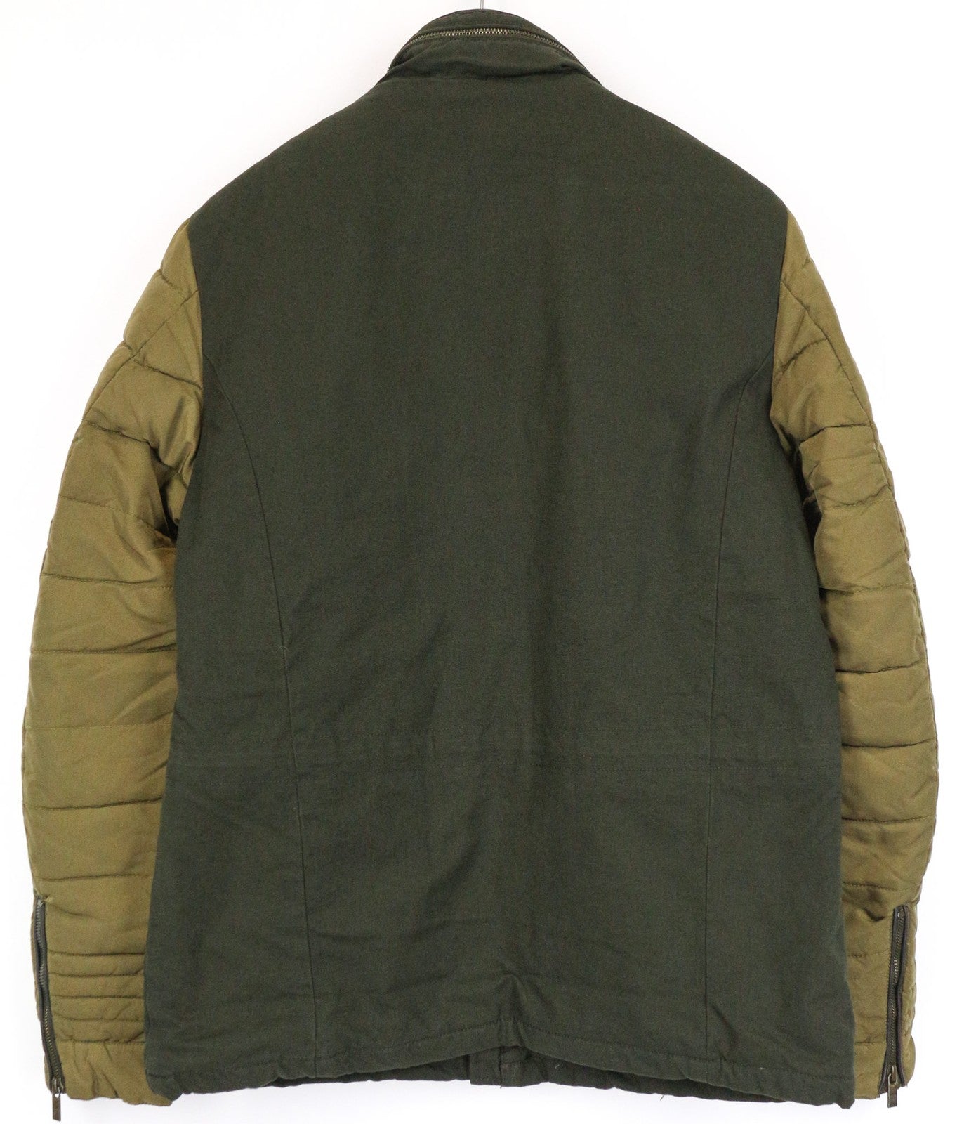 SCOTCH &amp; SODA Ams Couture vyriška striukė M, žalia, medvilninė, su keliomis kišenėmis ir užtrauktuku 