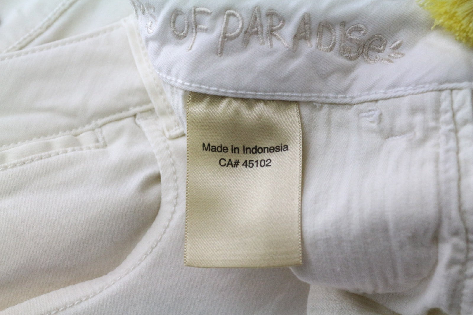 MAISON SCOTCH La Bohemienne moteriškos aptemptos kelnės, W28/L30, balkšvos, vidutinio liemens 