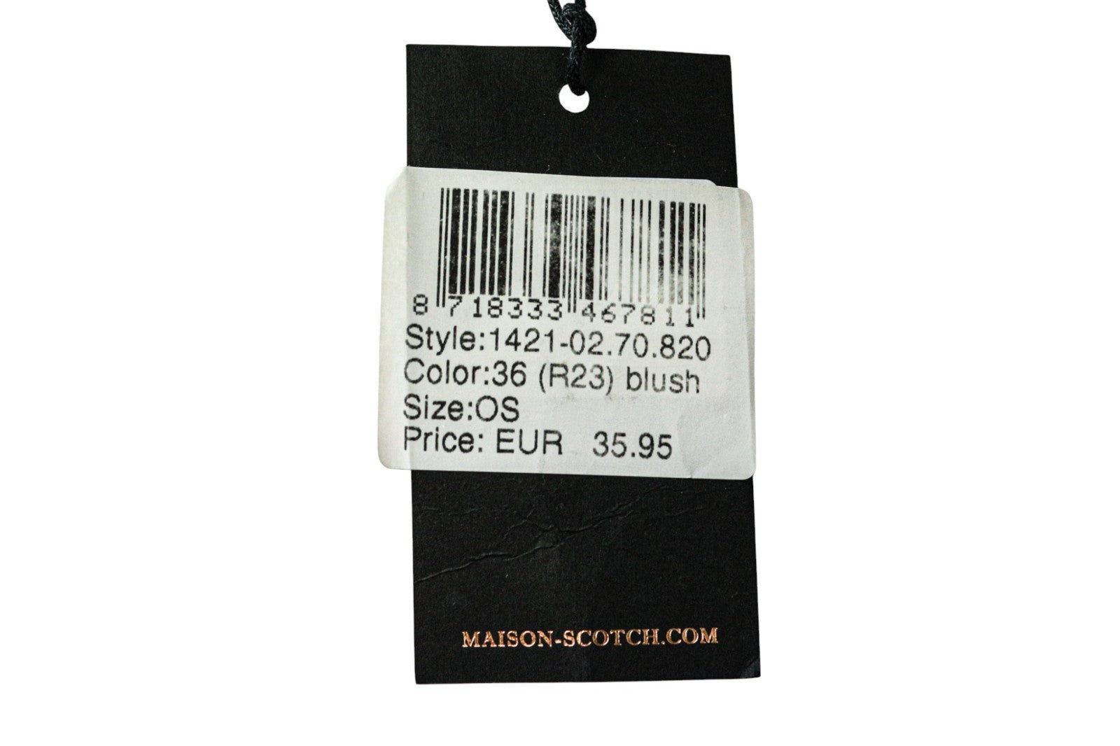 MAISON SCOTCH moteriškas šalikas su žvaigždėmis ir iškirpte, vieno dydžio, rožinis, klasikinis 