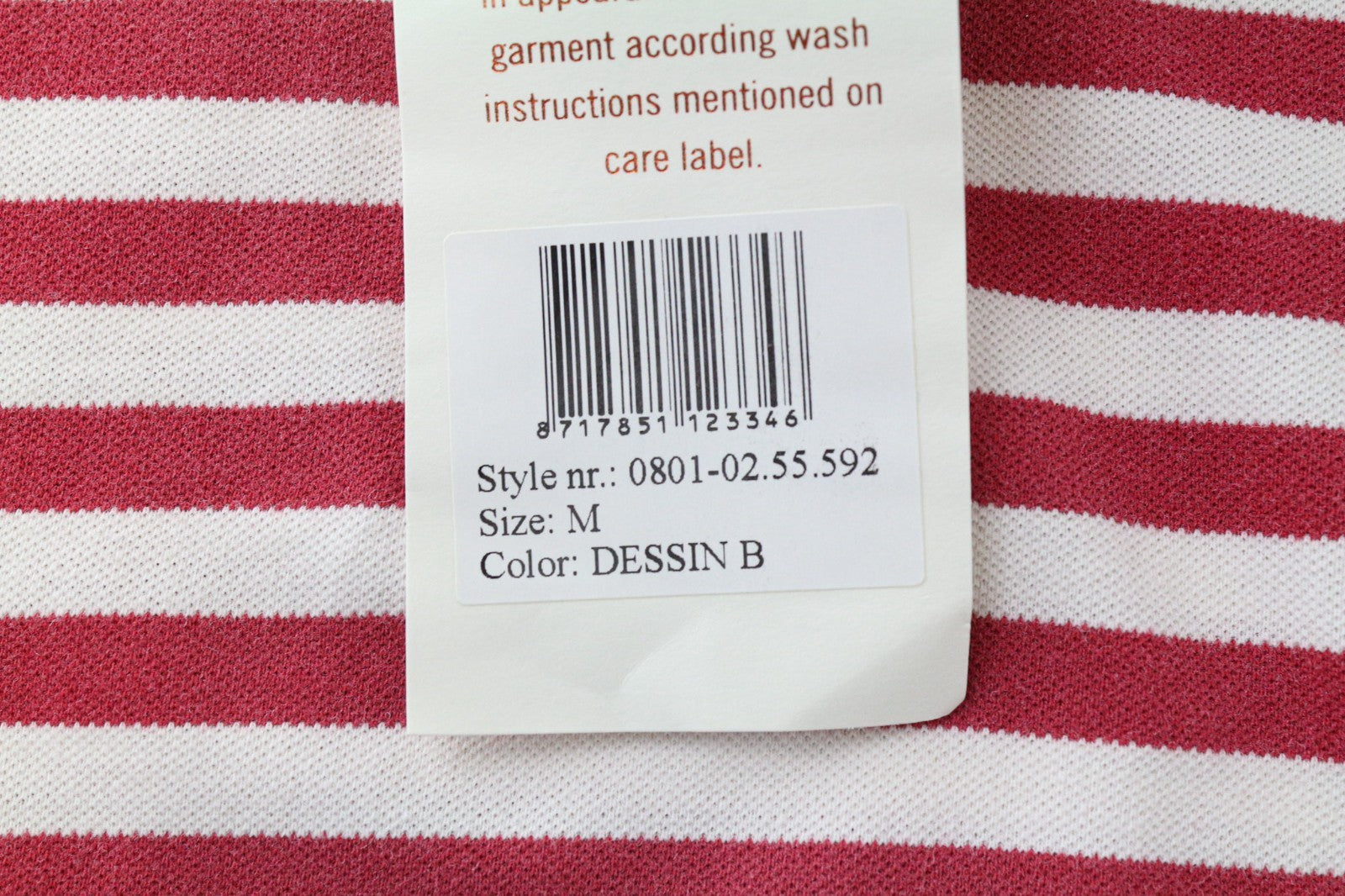 SCOTCH & SODA Ams Couture Men's Polo M Red White Striped Cotton T-Shirt