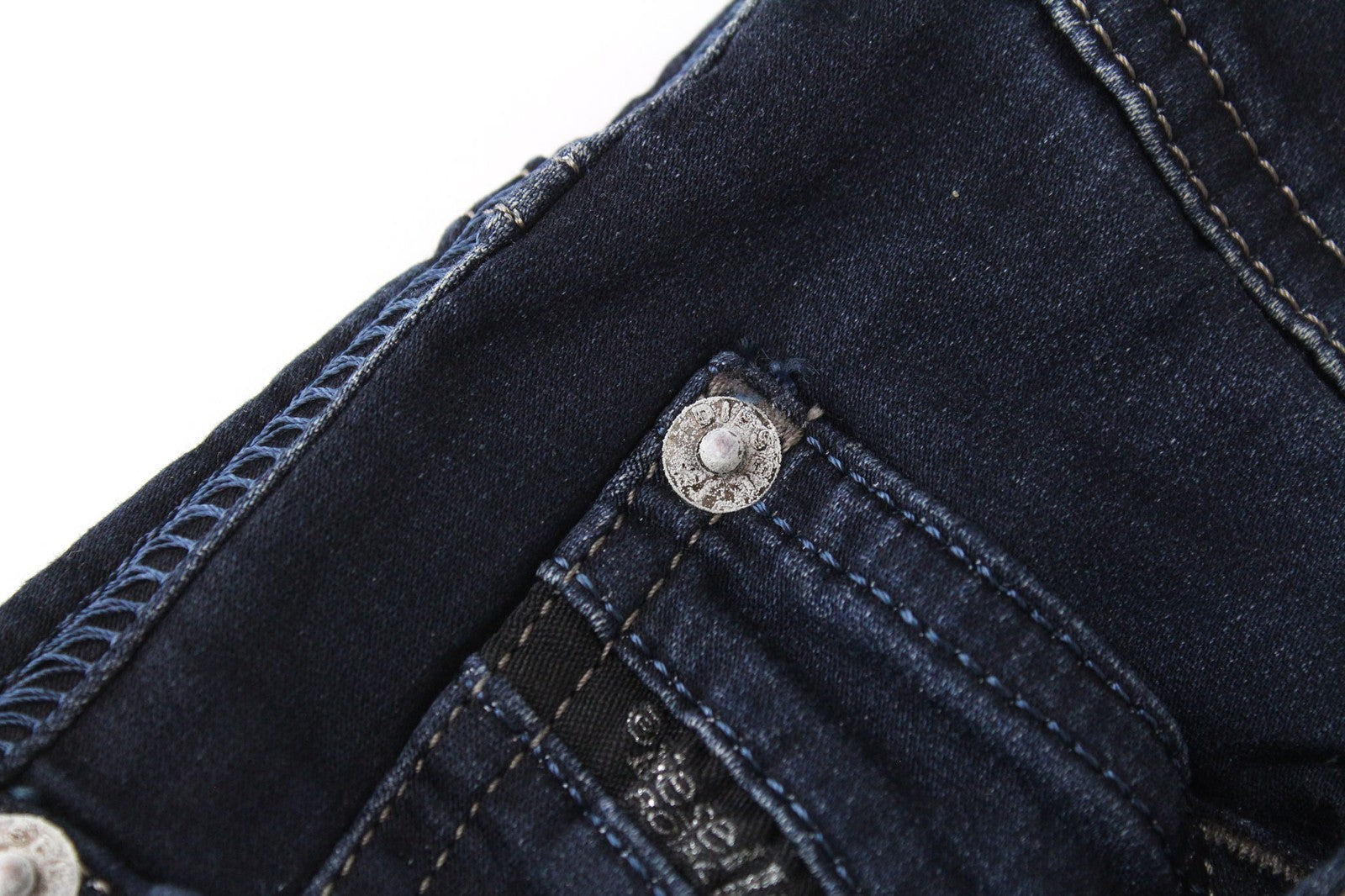 DIESEL Krooley-NE 0686F Men Jeans W26 Sweat Jogg Boys Slim Dark Blue Stretch