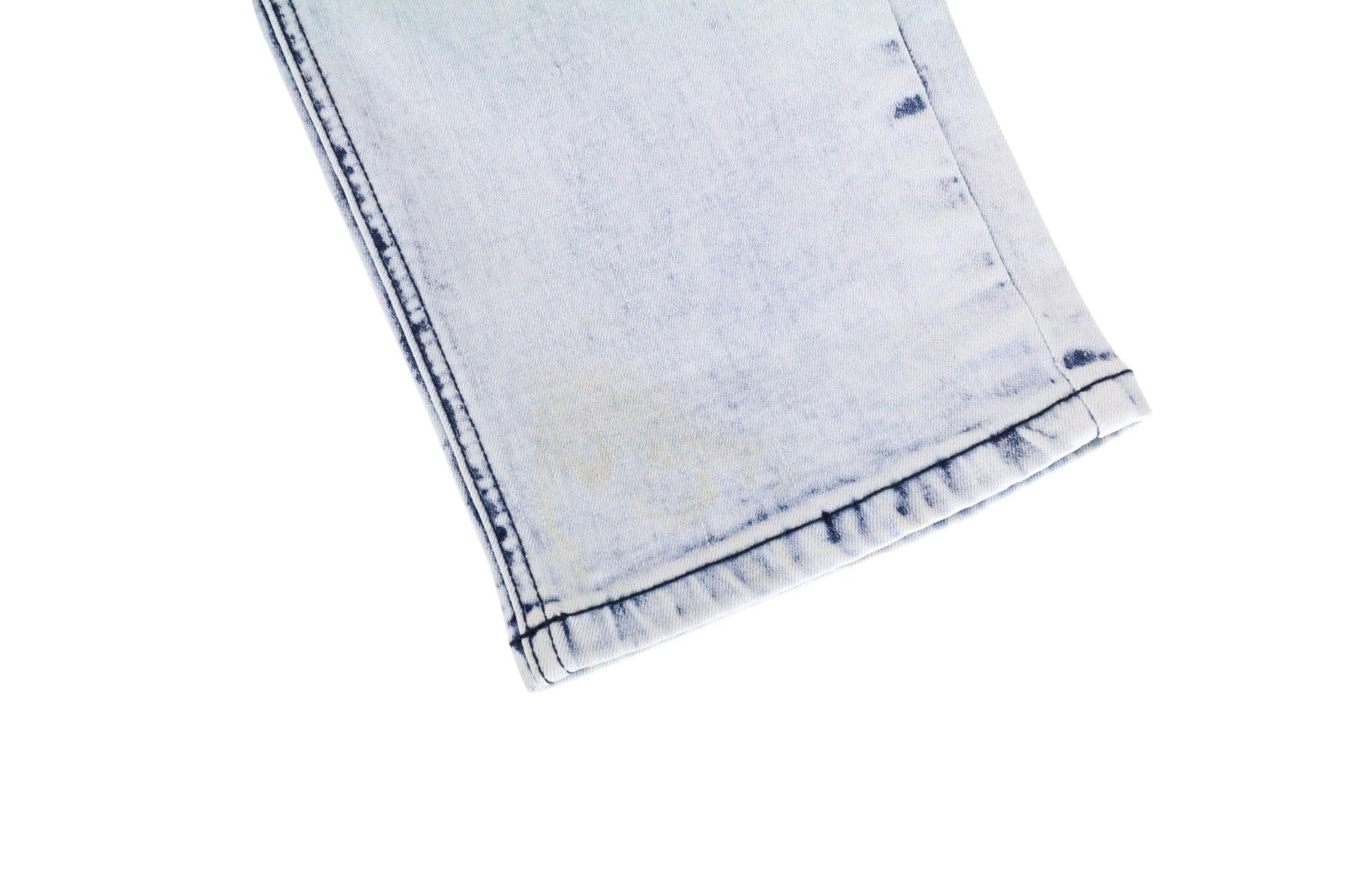 DESIGUAL Ares Men Jeans W36 Jogger Drawstrings Washed Blue Cotton Stretch