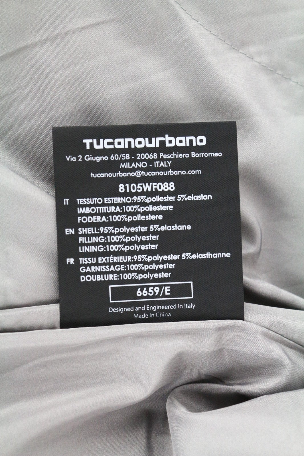 TUCANO URBANO Wilma Women Jacket M Blue Waterproof Breathable Thermal Padded