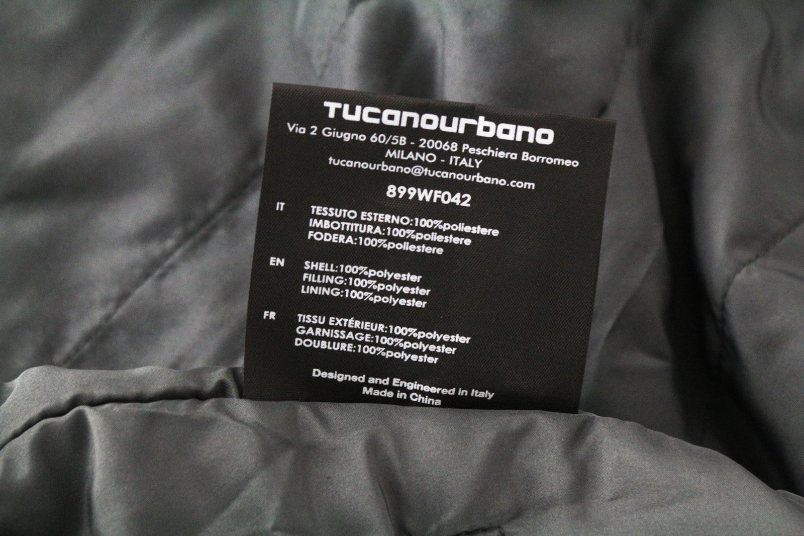 TUCANO URBANO Freccia Women Jacket XS Navy Water-Repellent Thermal Padded Moto