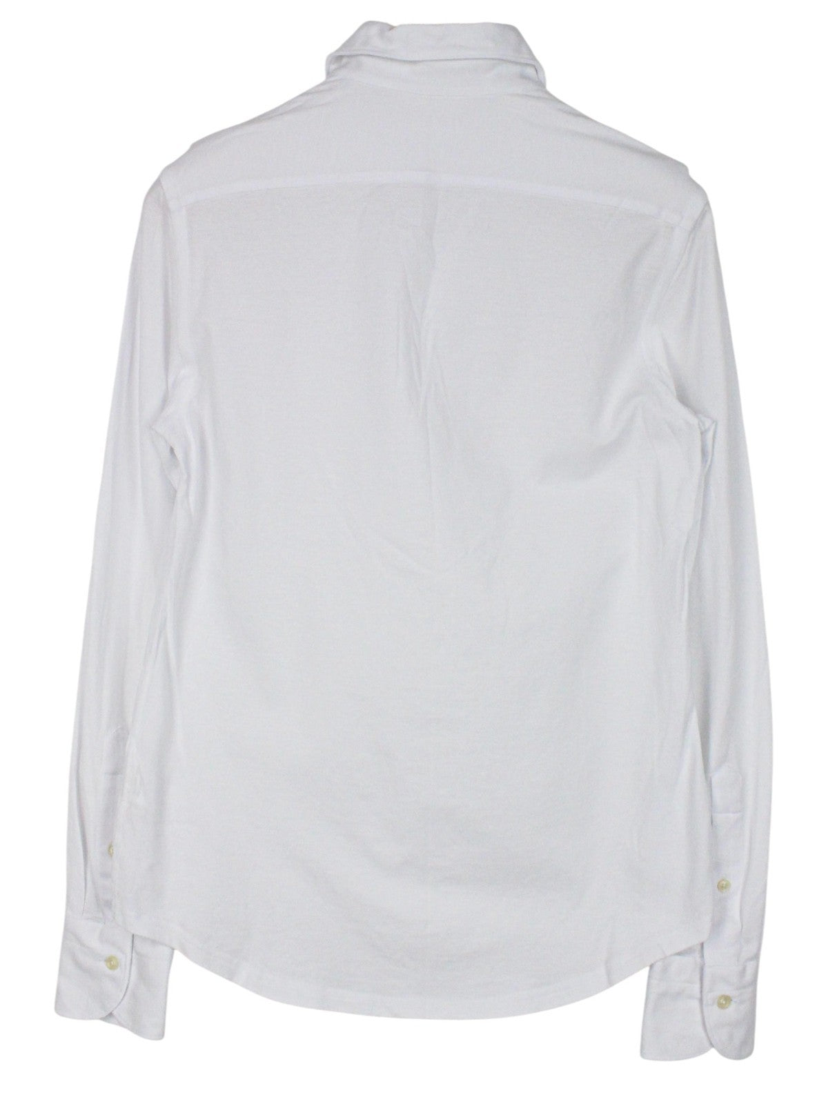 SUITSUPPLY Men Polo 37/38/14 1/2/15 Extra Slim White Pure Cotton Casual Polo