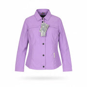 TUCANO URBANO Demetra Women Jacket L Purple Cotton Blend Windproof Long Sleeve