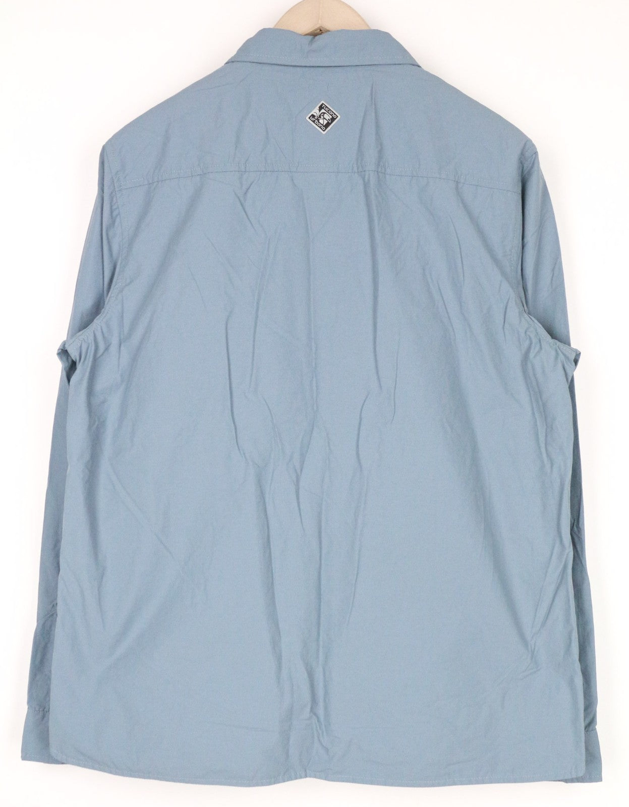 TUCANO URBANO Albertina Women Jacket L Grey Blue Cotton Blend Windbreaker