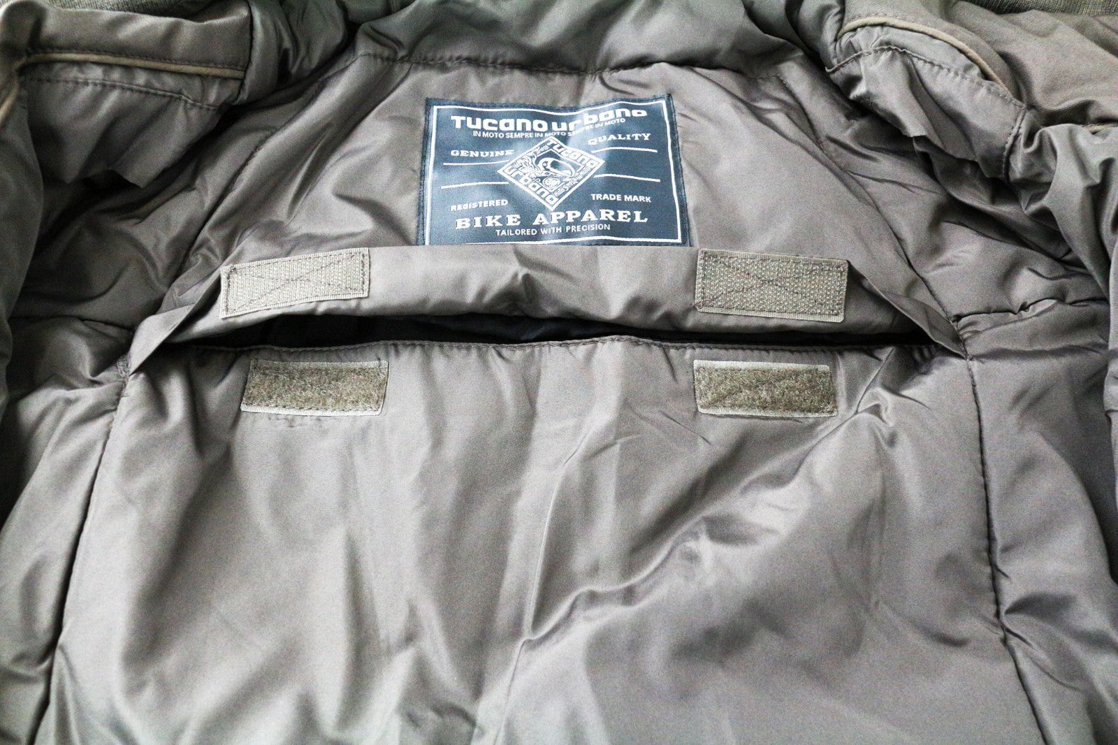 TUCANO URBANO Angus Men Jacket XL Brown Cotton Blend Waterproof Armour Pocket