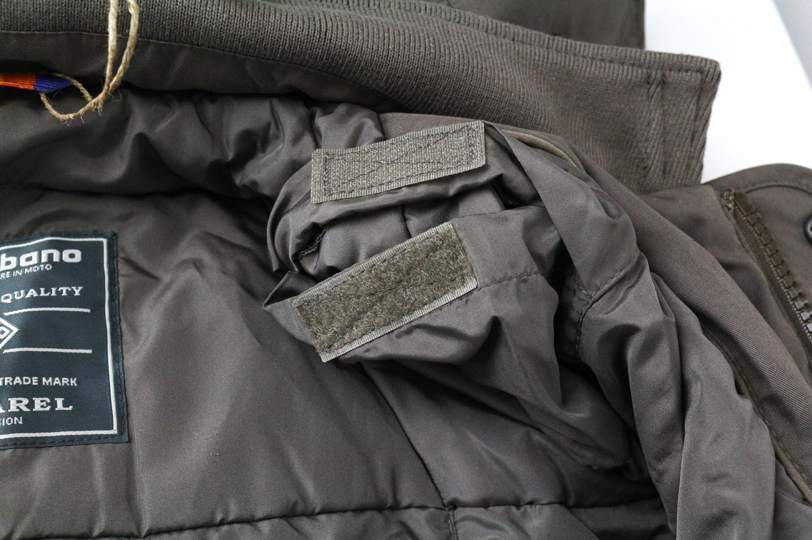 TUCANO URBANO Angus Men Jacket XL Brown Cotton Blend Waterproof Armour Pocket