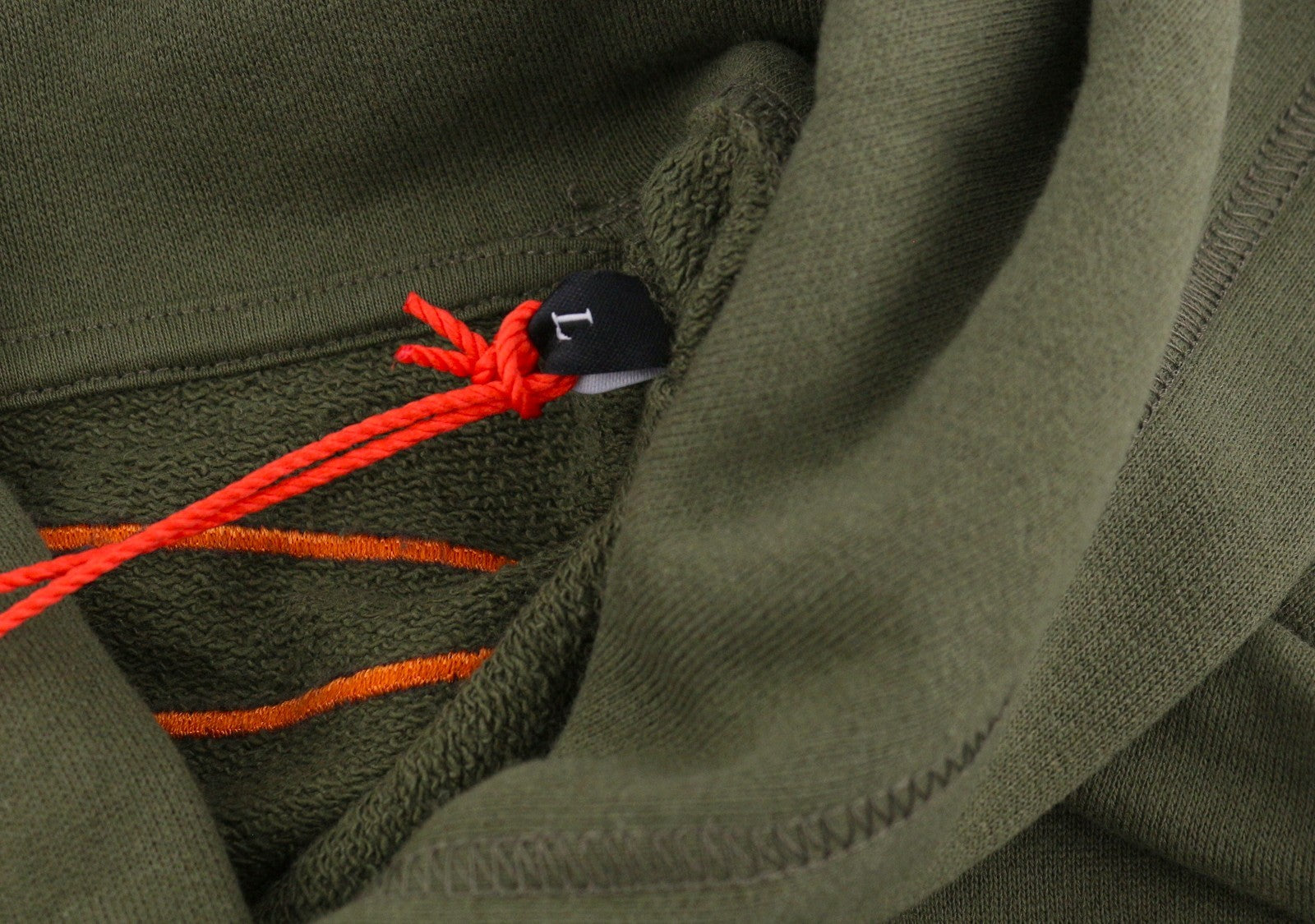 DIESEL S-Macs-Hood-Megoval-D Men Hoodie L Khaki Green Kangaroo Pocket RRP250