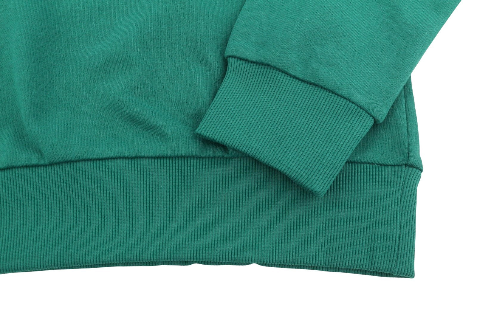 DIESEL S-Girk-K12 Men Sweatshirt L Green Cotton Crew Neck Pull On