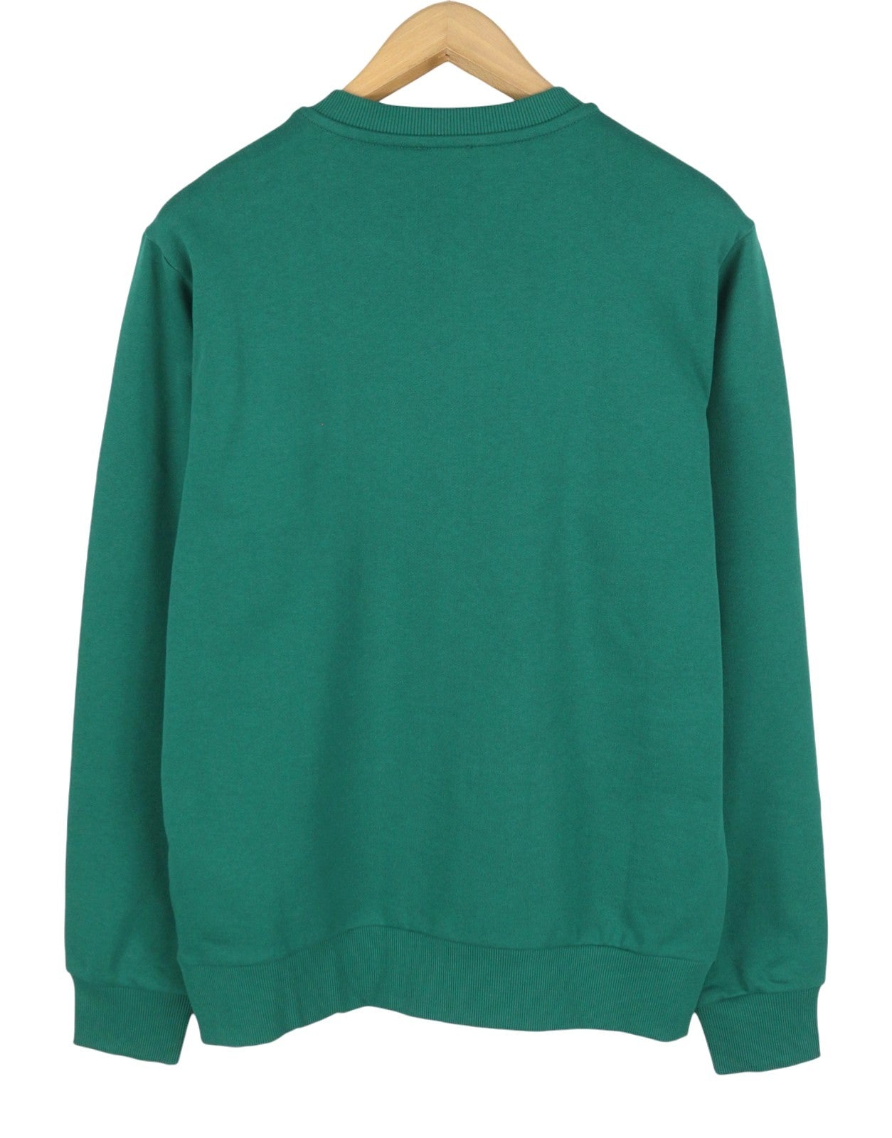DIESEL S-Girk-K12 Men Sweatshirt 2XL Green Cotton Crew Neck Pull On