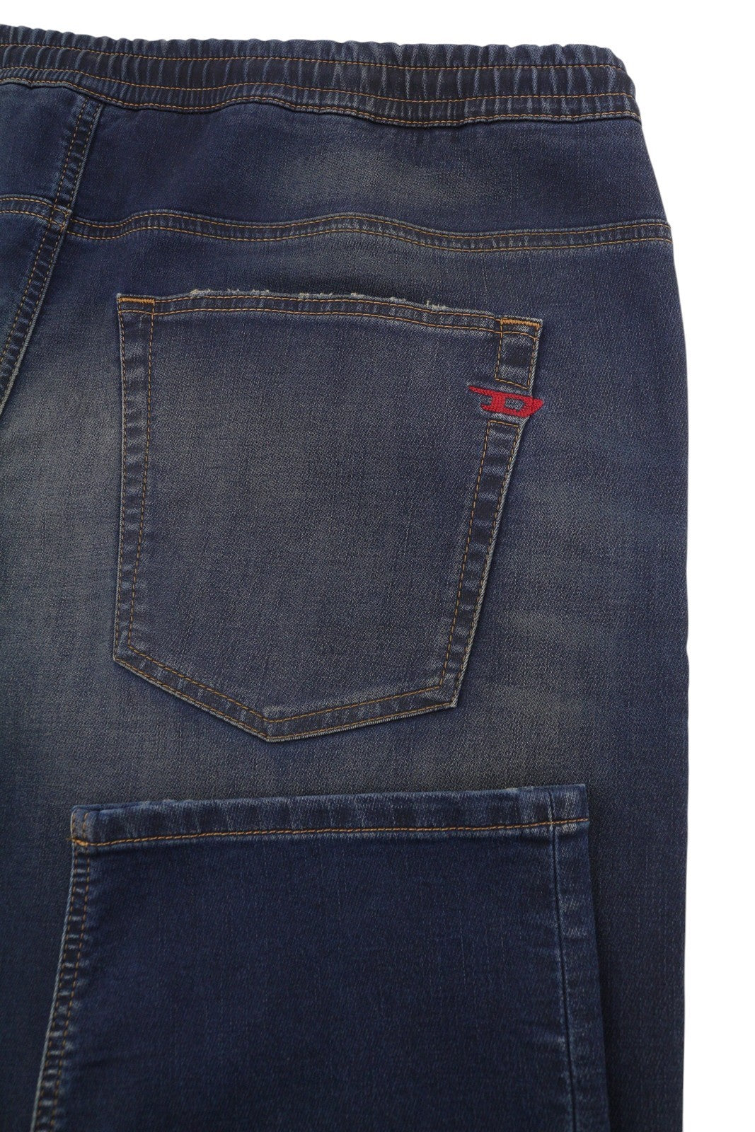 DIESEL 2030 D-Krooley 09J34 Jogg Men Jeans W40 Blue Faded Distress RRP295