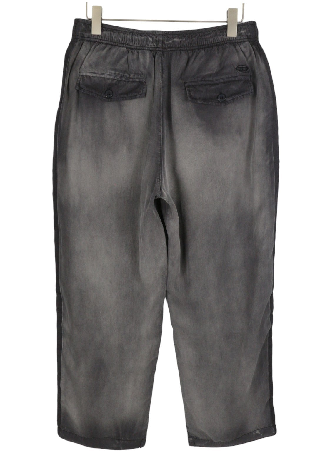 DIESEL P-Fergy-Treat 0DMAV Men Trousers 50 W33 Grey Faded Elastic Waist RRP175