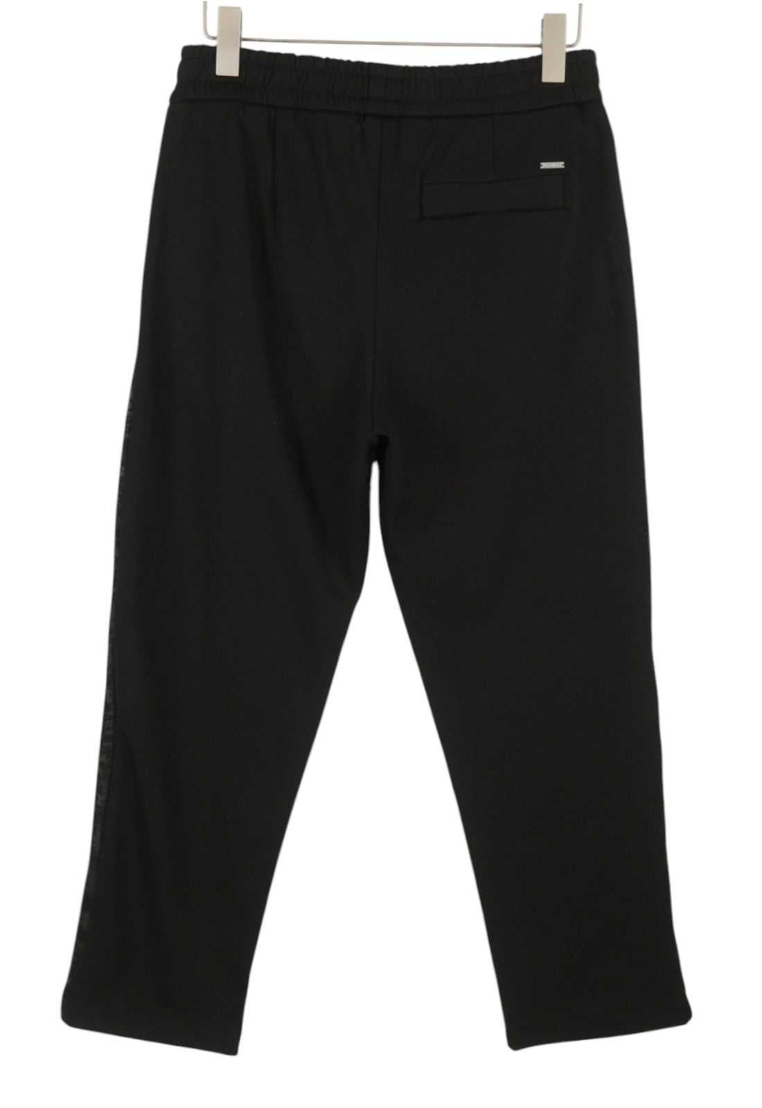 DIESEL Global-Out Men Trousers L Black Drawstring Waist Sweatpants RRP195