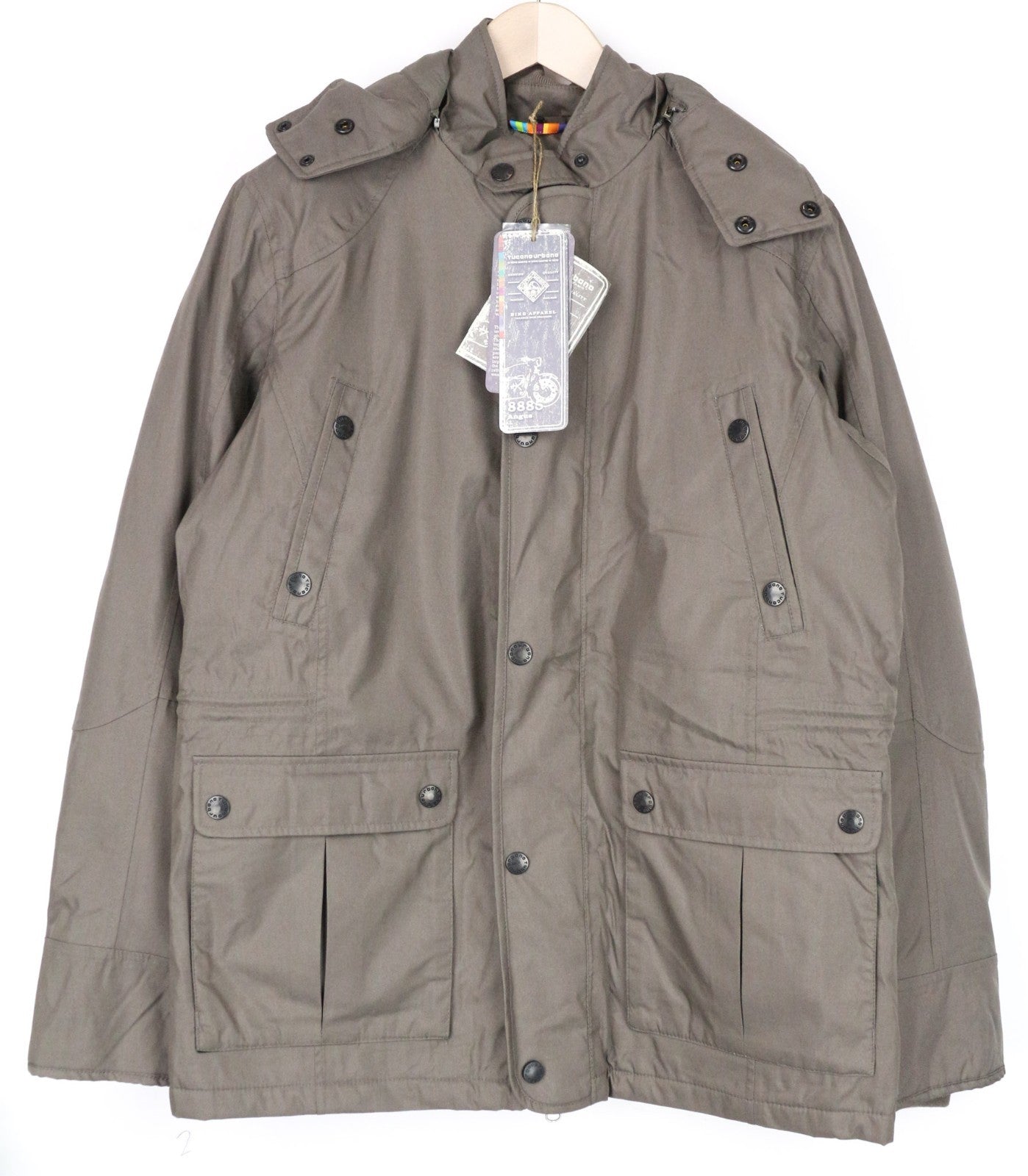 TUCANO URBANO Angus Men Jacket L Brown Scooter Breathable Armoured Windproof