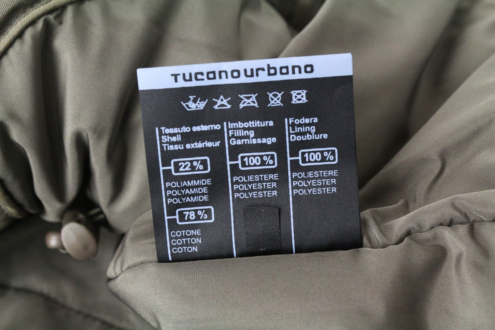 TUCANO URBANO Angus Men Jacket L Parke Armoured Breathable Brown Motorcycle
