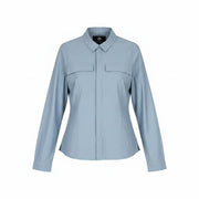 TUCANO URBANO Albertina Women Jacket XL Grey Blue Cotton Blend Windbreaker