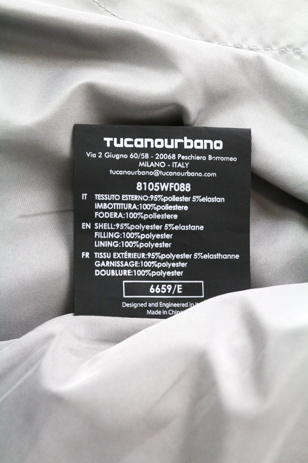 TUCANO URBANO Wilma Women Jacket 2XL Grey Waterproof Thermal Padded Moto