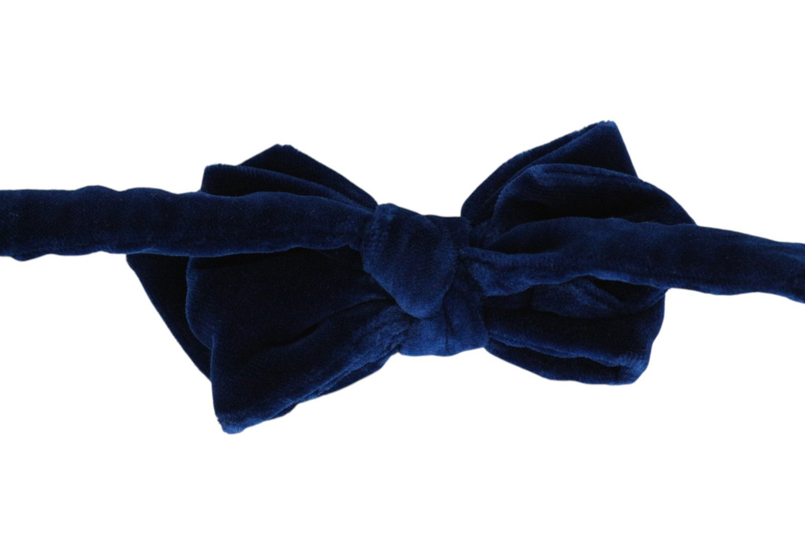 SUITSUPPLY Men Bow 46 CM Dark Blue Pure Cotton Classic Formal Butterfly